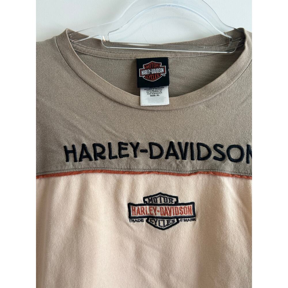 Harley Davidson Ridge Runner Chattanooga TN 2 color Long Sleeve Shirt Size XL - Picture 6 of 6